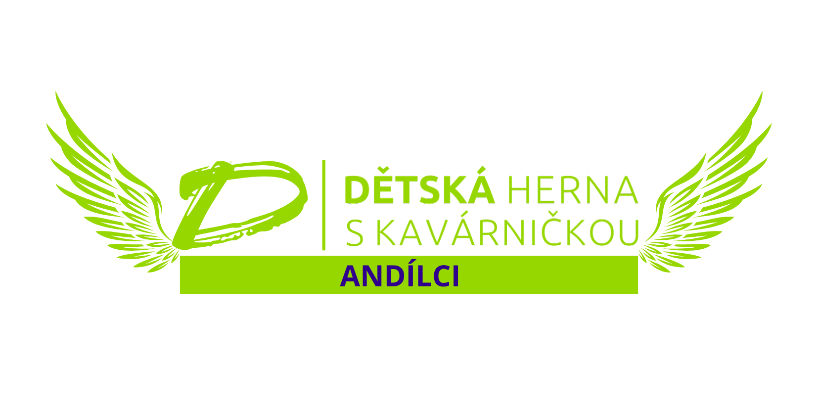 SMALL Logo andílci transparent backround